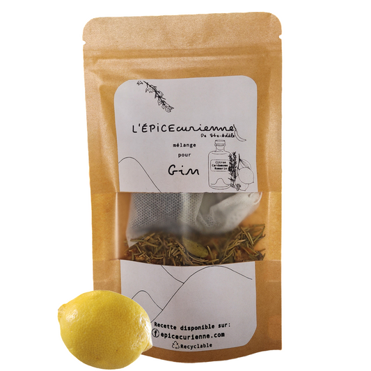 Mélange pour gin: citron, cardamome & romarin